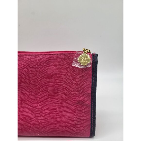 Estee Lauder Set of 3 Makeup/Cosmetic/Travel Pouches Pink Blue - Picture 4 of 7